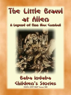 cover image of THE LITTLE BRAWL AT ALLEN &#8211; a Celtic Legend of Fin Mac Cumhail